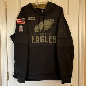 Philadelphia Eagles Nike 2020 Salute to Service Hoodie